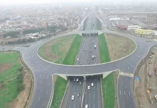 Abren al tránsito vehicular intercambio Panamericana Norte-Naranjal