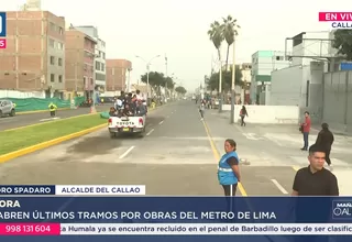 Abren tramos que fueron cerrados por obras del Metro de Lima