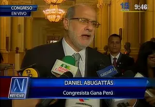 Abugattás: Yo le abrí las puertas del Partido Nacionalista a Belaúnde Lossio