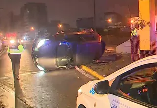 Accidente en la Panamericana Sur dejó un herido