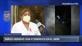 Accidente en Ucayali: Tres niños que fueron trasladados a Lima tienen pronóstico reservado - Noticias de accidente-transito