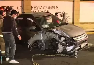 Accidentes en Surco y Magdalena dejaron ocho heridos