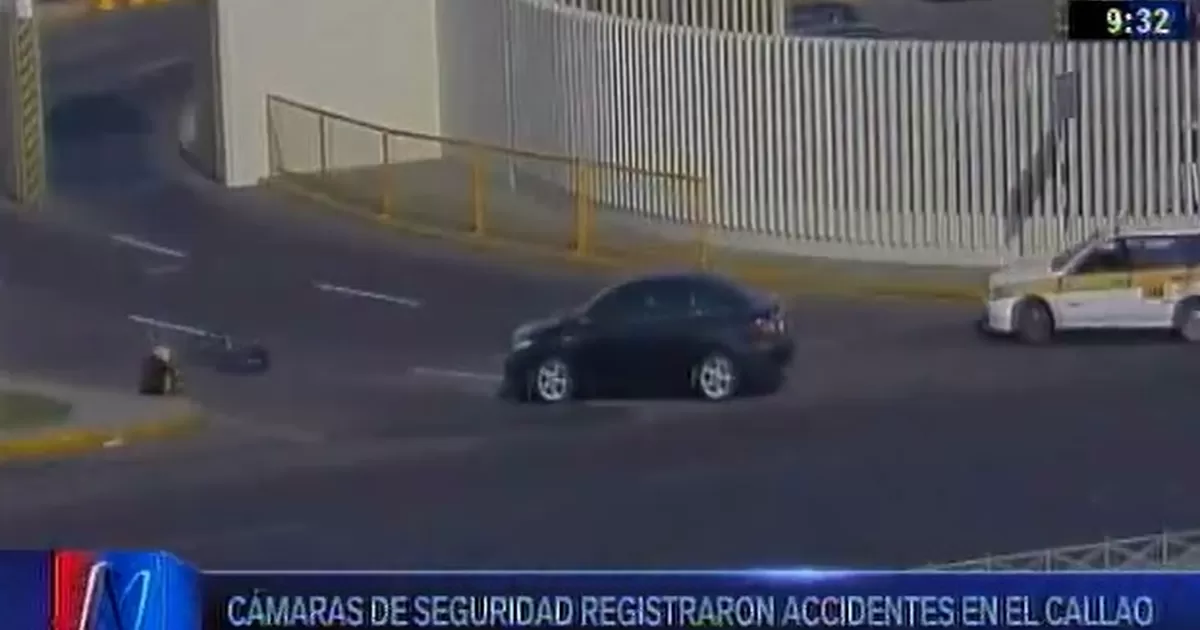 Callao accidentes de tránsito captados por las cámaras de seguridad