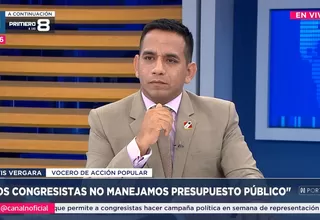 Acción Popular evalúa voto de confianza al gabinete Arana