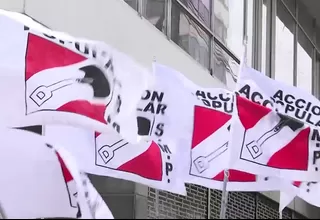 Acción Popular presentará amparo tras exclusión electoral 2026