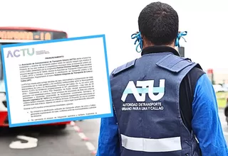 ACTU rechaza propuesta que busca eliminar la ATU