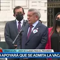 César Acuña: APP no apoyará que se admita la vacancia