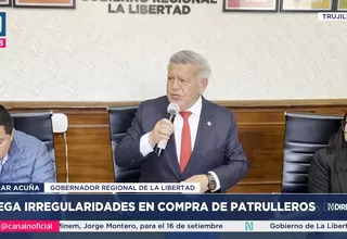 Acuña denuncia “cargamontón” en su contra y defiende su gestión