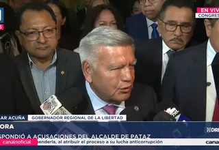 Acuña: Presidenta Boluarte es quien debe explicar nombramientos