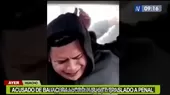 Acusado de balacera en Huacho llora al ser trasladado a penal - Noticias de huacho