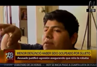 Menor de 12 años denuncia maltratos por parte de hombre que vive con él