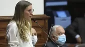 Adriana Tudela no descarta presentar nueva moción de vacancia - Noticias de avion-presidencial