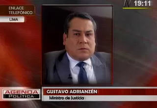 Adrianzén: No estamos amordazando a los procuradores