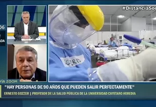 Adultos mayores: Gozzer considera acertado cambiar la prohibición de salidas por recomendación