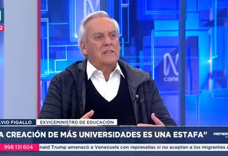 Exviceministro advierte que nuevas universidades públicas afectan calidad