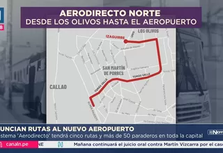 AeroDirecto: Rutas y tarifas para llegar al nuevo aeropuerto