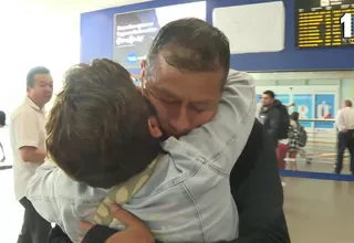 Aeropuerto Jorge Chávez: Emotivos reencuentros antes de la navidad