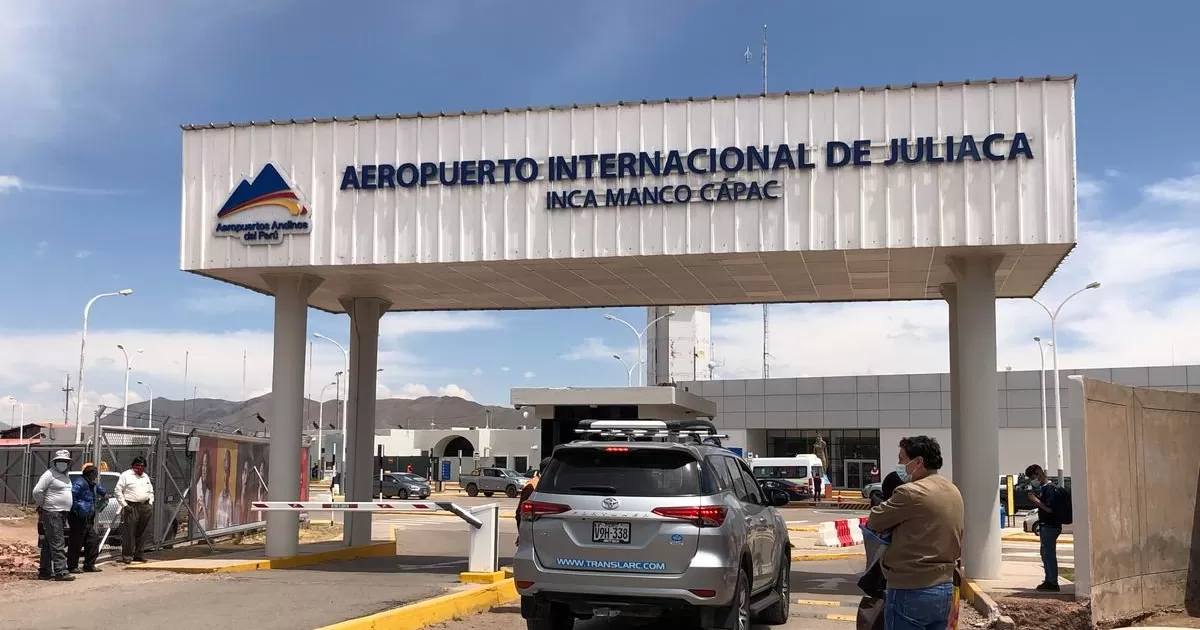 Aeropuerto de Juliaca cerrará del 29 de abril al 5 de mayo por \"grave deterioro\" de pista de aterrizaje