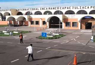 Aeropuerto de Juliaca reanuda operaciones este 25 de abril luego de tres meses