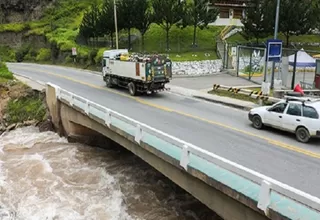 AFIN advierte riesgo de colapso en puentes de la Carretera Central