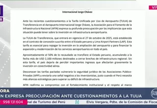 AFIN: Sin respeto a contratos no habrá infraestructura