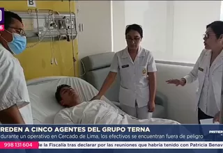 Agreden a cinco agentes del Grupo Terna