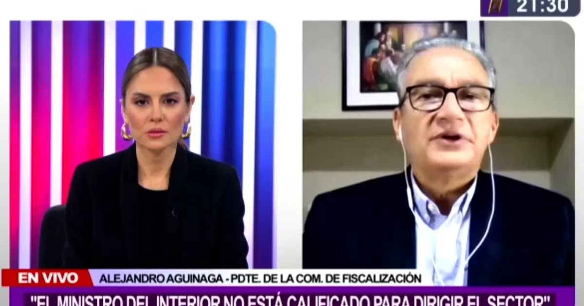 Aguinaga: No se puede faltar el respeto a la PNP poniendo a un ministro tan descalificado como Barranzuela Aguinaga: No se puede faltar el respeto a la PNP poniendo a un ministro tan descalificado como Barranzuela
