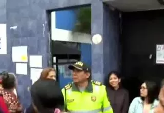 El Agustino: Colegios reinician clases presenciales con resguardo policial 