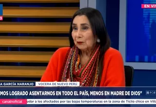 Aída García Naranjo: Verónika Mendoza es militante de Nuevo Perú pero no tiene ningún cargo