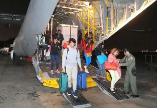 Llegaron a Lima 63 peruanos afectados en Puerto Rico por el huracán María 