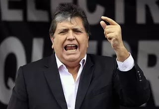 Alan García: Me pidieron ser precandidato presidencial y acepté