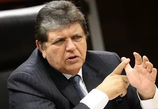 Alan García declinó asumir la presidencia del Partido Aprista