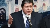 Alan García: declaran improcedente pedido de incautación de sus celulares - Noticias de incautaciones