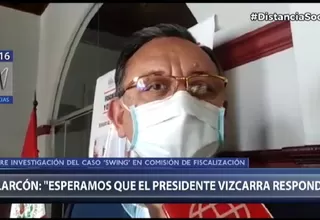 Alarcón descartó persecución política en moción de vacancia presidencial 