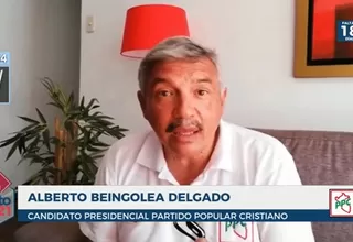 Alberto Beingolea: Abriremos cancha para la inversión privada, pero vigilaremos el derecho de los trabajadores