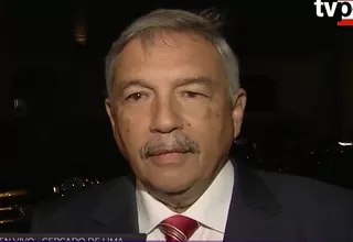 Alberto Beingolea, ministro de Cultura: "Quiero implementar corrupción cero desde el primer día"