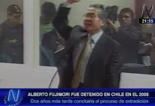 Alberto Fujimori fue detenido en Chile en el 2005