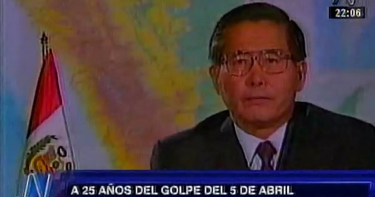 Alberto Fujimori: Imágenes Del Autogolpe Del 5 De Abril | Canal N