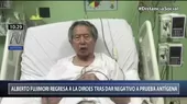 Alberto Fujimori regresa al penal de Barbadillo en la Diroes - Noticias de diroes