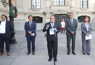 Alberto Otárola expresa preocupación del Ejecutivo por liberación de detenidos que bloquearon carreteras