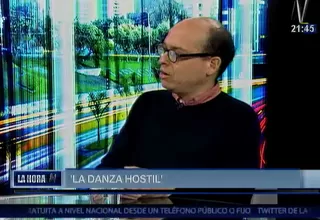 Alberto Vergara presenta su libro "La danza hostil"