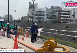 Alcalde Carlos Canales: Puente que unirá Miraflores y Barranco está prevista para finales de octubre o principios de noviembre