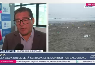 Alcalde de Chorrillos: Cierre de Agua Dulce no soluciona el problema, pero marca un precedente