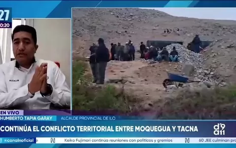 Alcalde de Ilo exige liberar canal bloqueado por comuneros de Tacna: “Atentan contra la salud de 80 mil personas”