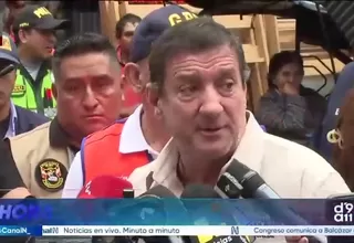 Alcalde de Lima solicita a la próxima gestión priorizar la seguridad ciudadana tras incendio en La Victoria