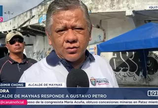 Alcalde de Maynas defiende soberanía peruana sobre isla Santa Rosa ante Petro