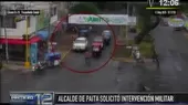 Alcalde de Paita pide que Fuerzas Armadas patrullen las calles - Noticias de paita
