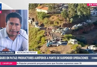 Alcalde de Pataz: Gobierno debe atender a los mineros artesanales
