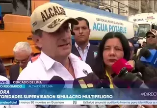 Alcalde Renzo Reggiardo exige restituir voto de limeños afectados