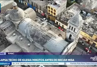 Alcalde del Rímac: Reapertura de iglesia San Lázaro requerirá recursos y trabajo especializado